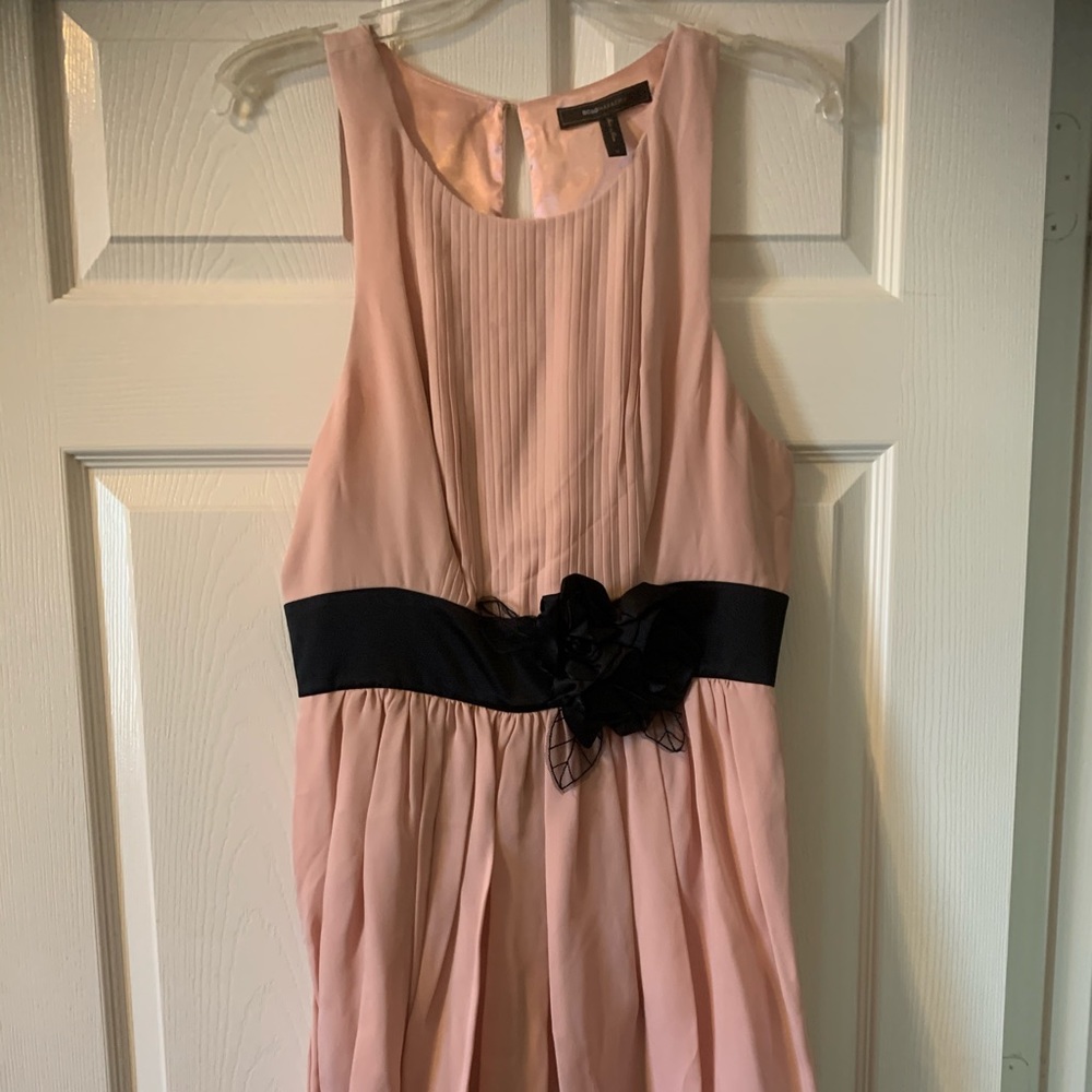 BCBG Maxazaria soft petal sleeveless dress 12